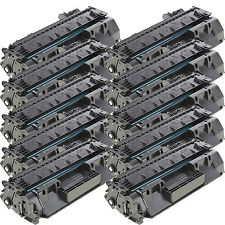 HP 80A CF280A 10 PACK COMBO COMPATIBLE BRAND CF280A (2700 PAGES) Black LaserJet Toner Cartridg